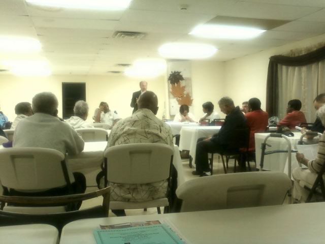 Midtown Urban Renaissance Corporation Community Meeting Brings Chief Adams to talk on the problems in the community!
