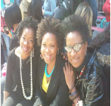 Harlem Book Fair Caryl Lucas, Candace Kelley, and Gilda Rogers