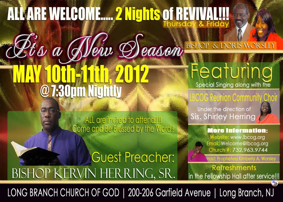 It's A New Season Revival - Community Choir Singers & Musicians