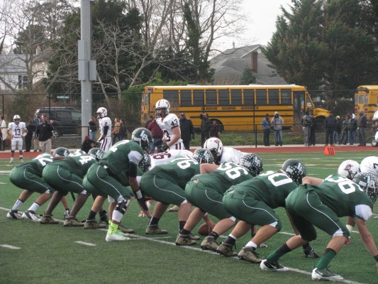 Long Branch Green Wave Stuffs Stubborn Red Bank 13-0 On Turkey Day