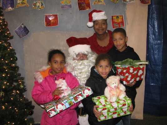 Santa Claus Comes to the Adam Bucky James Center