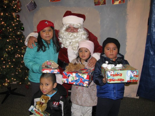 Santa Claus Comes to the Adam Bucky James Center