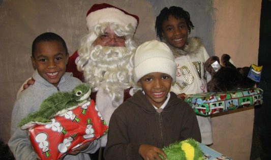 Santa Claus Comes to the Adam Bucky James Center