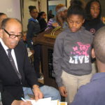 The Famous Author Dr. Leon Bass Visits Asbury Park’s Middle School