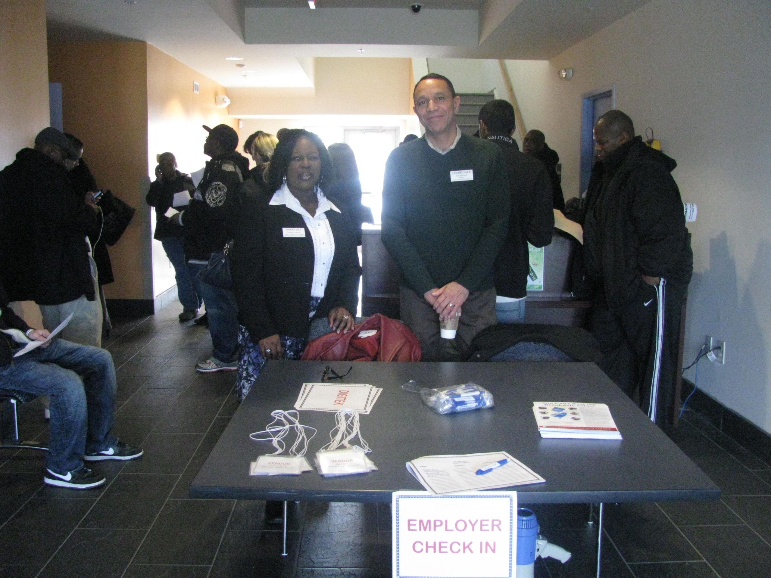 Brookdale Community College Holds Job Fair At The Adam Bucky James Community Center In Long Branch
