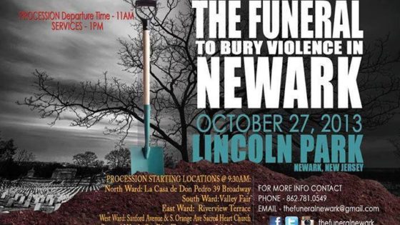 Bury The Violence in Newark