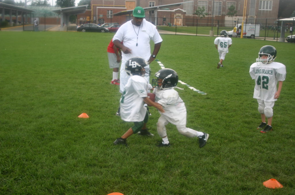 Eric Platts Long Branch football coach