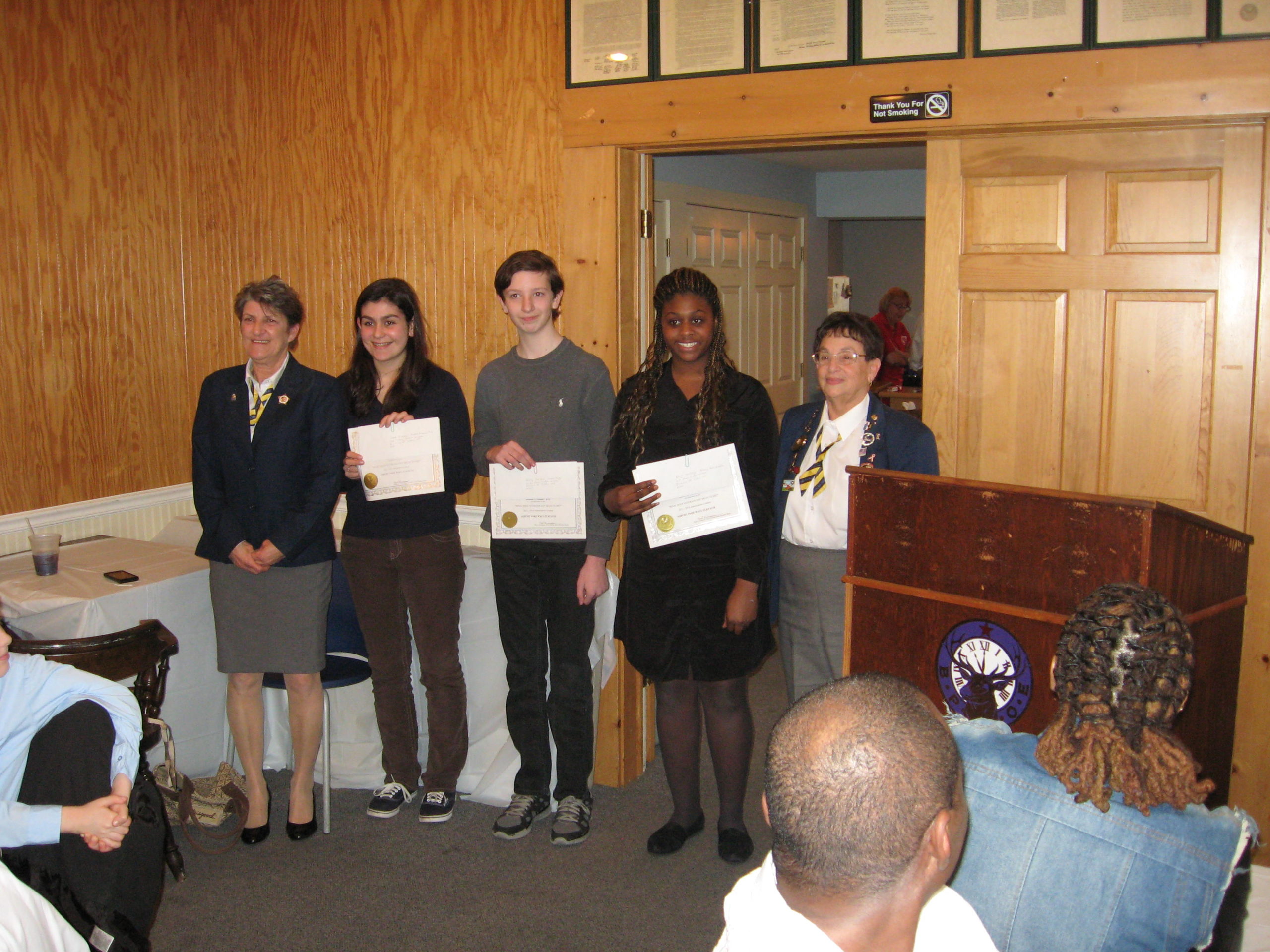 Asbury Park Middle School Students Shine At The Asbury Park-Wall Elks #128 Lodge