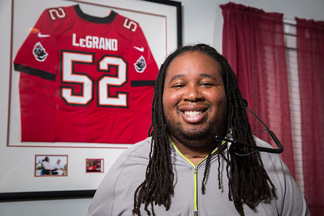 Eric LeGrand photo by Michael LeBrecht