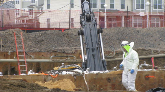 Seaview Manor contamination site in Long Branch NJ