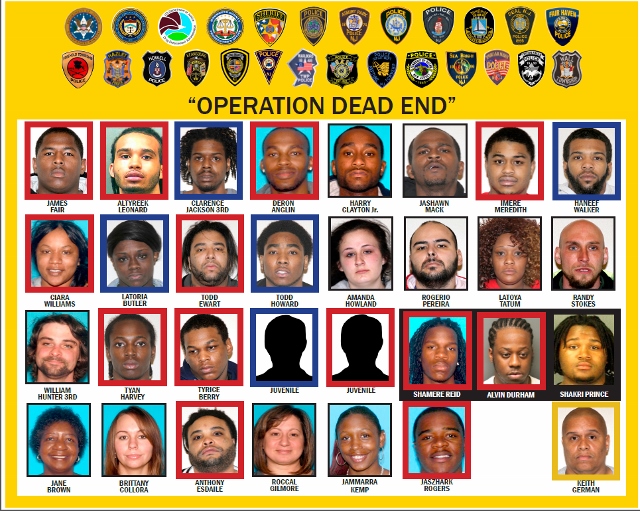 44 Indicted In Operation Dead End