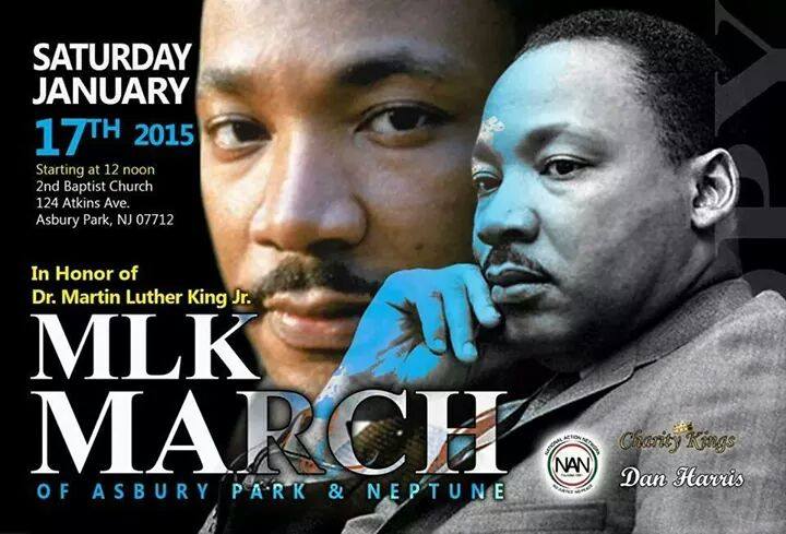 March Honoring Martin Luther King Jr. Will Take Place in Asbury Park Saturday