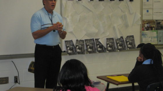 Merced Solis aka Tito Santana Visits Asbury Park Middle School