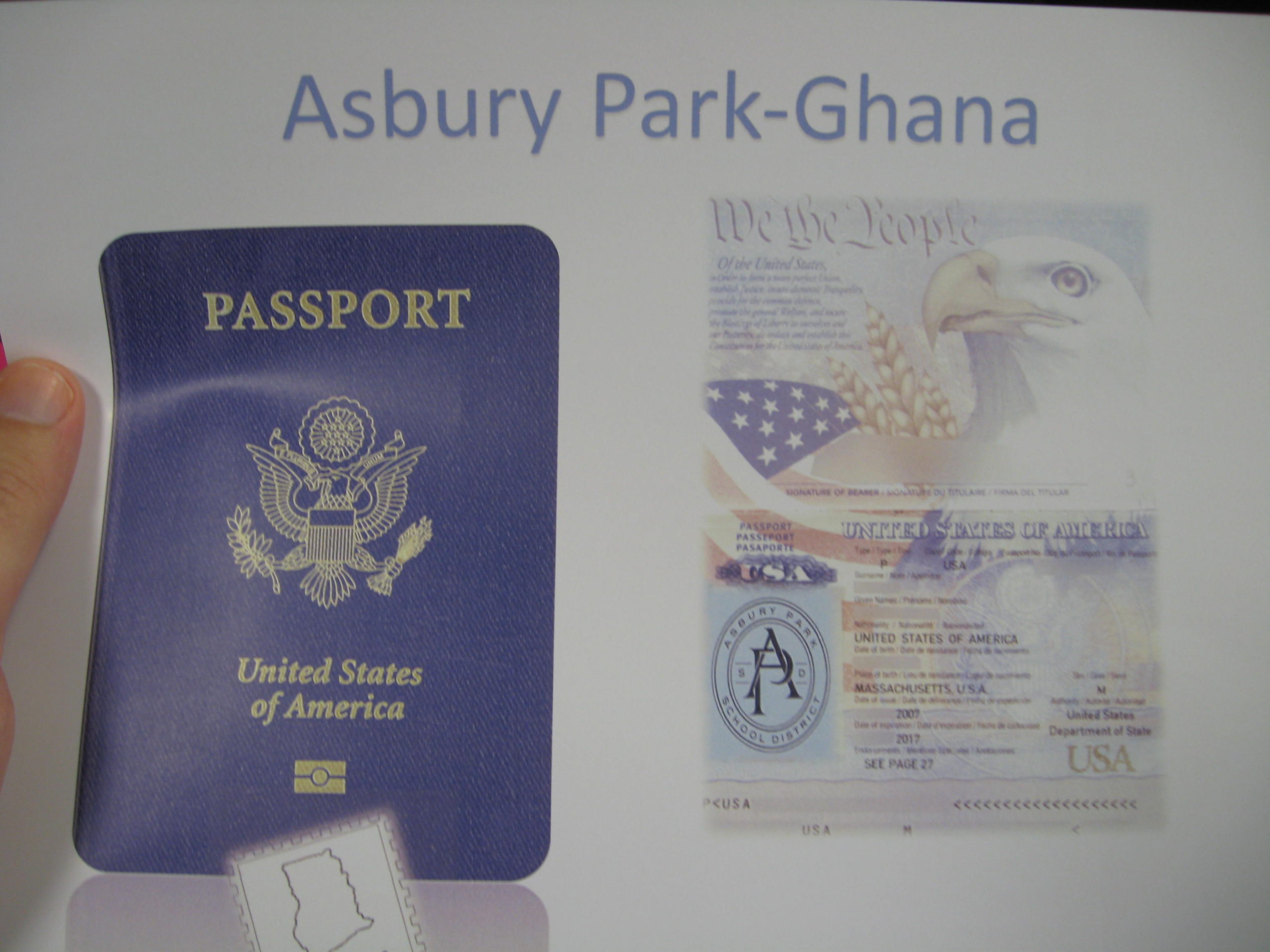 Asbury Park Middle School Ghana Session