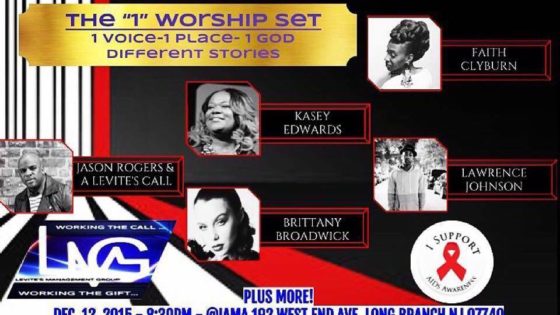 Levite's Management Group Presents The "1" Worship Set!