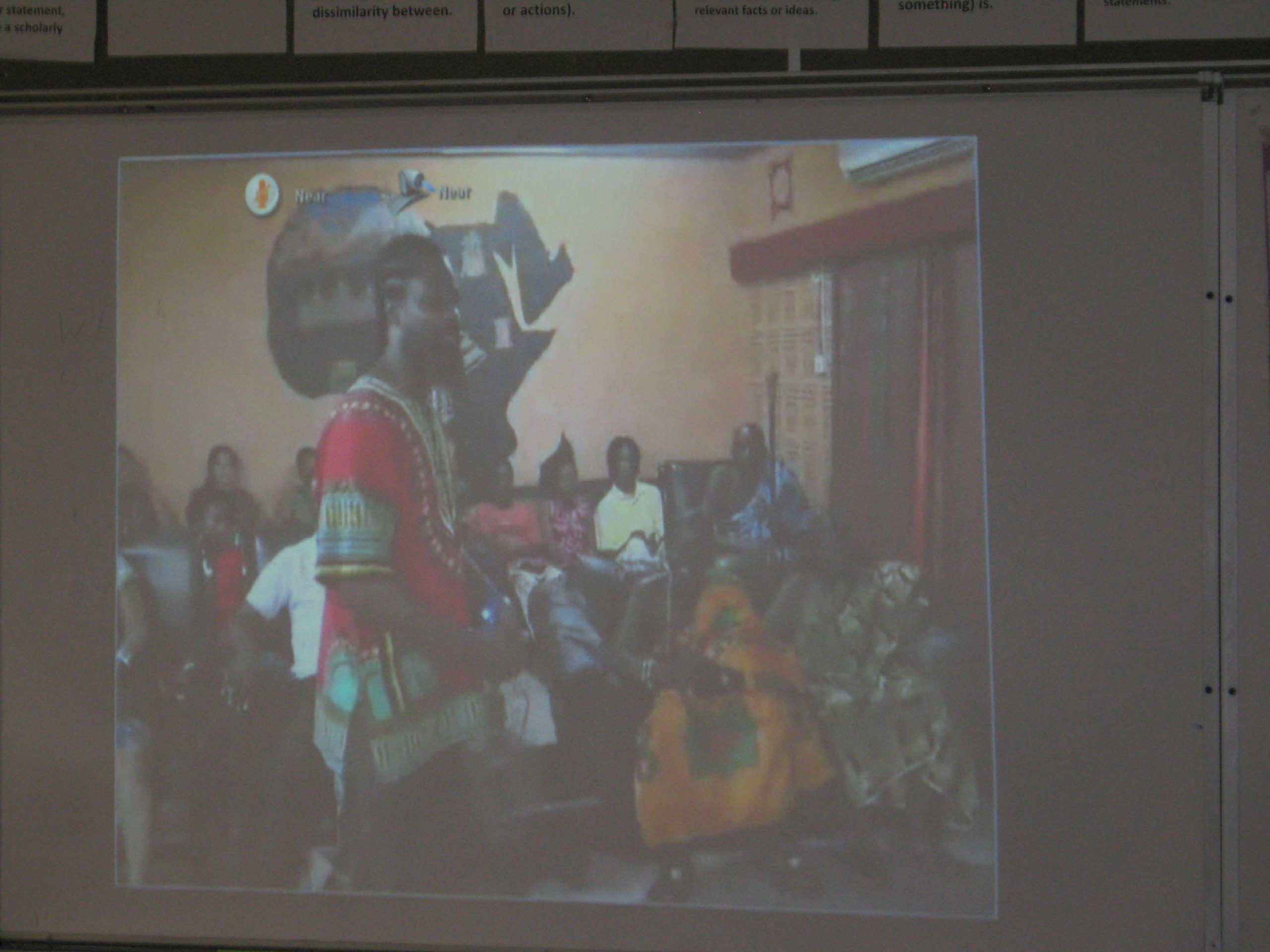 GHANA SESSION: GUESTS OF ROYALTY