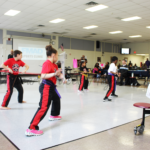 FMAD Holds Daddy-Daughter Basketball Clinic at Neptune Middle School