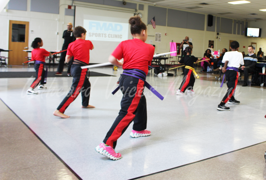 FMAD Holds Daddy-Daughter Basketball Clinic at Neptune Middle School