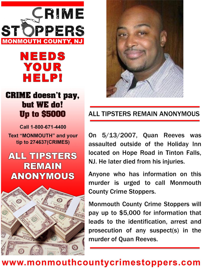 Quan Reeves Crime Stoppers