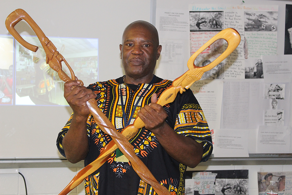 Unheard Voices Speaks To Students In Ghana At Asbury Park Middle School About Black Media