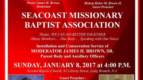 SEACOAST MISSIONARY BAPTIST ASSOCIATION