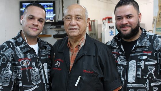 Montalvo's Barber shop : Serving The Long Branch Community For Over 40 Years