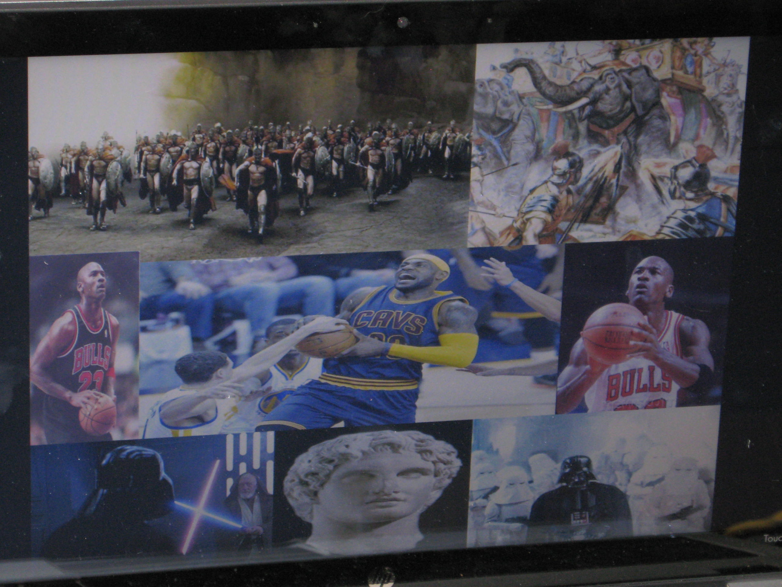 Why Not Use It: NBA Finals, 300 Spartans, Hannibal's War, Elephants, Star Wars, Alexander The Great, Michael Jordan