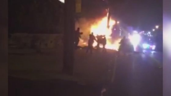 Jersey City Officials Look To Fire Officers Who Kicked Innocent Victim After Fiery Crash