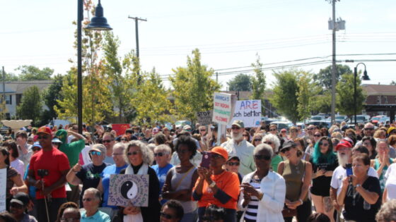 Stand Against Hate Rally in Asbury Park