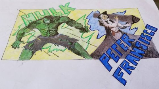 WHY NOT USE IT: CLASSROOM CLOSE-UP PRESENTS THE INCREDIBLE HULK COMPARED TO PETER FRANCISCO