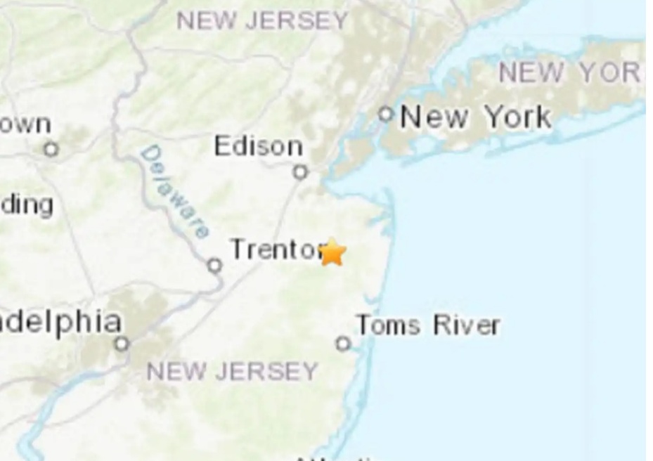 3.1-magnitude Earthquake Shakes Central Jersey
