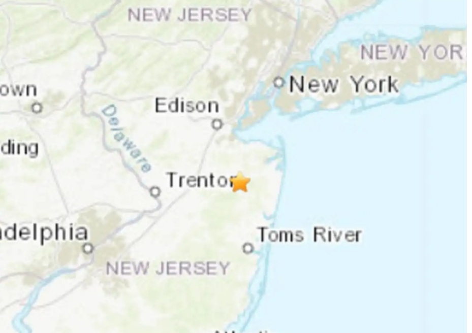 3.1-magnitude Earthquake Shakes Central Jersey