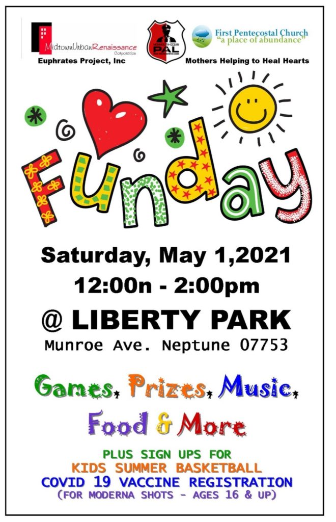 Join MURC For Fun Day in at Liberty Park in Neptune Township