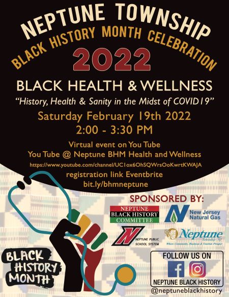 Black Health & Wellness Neptune Township Black History Month Celebration