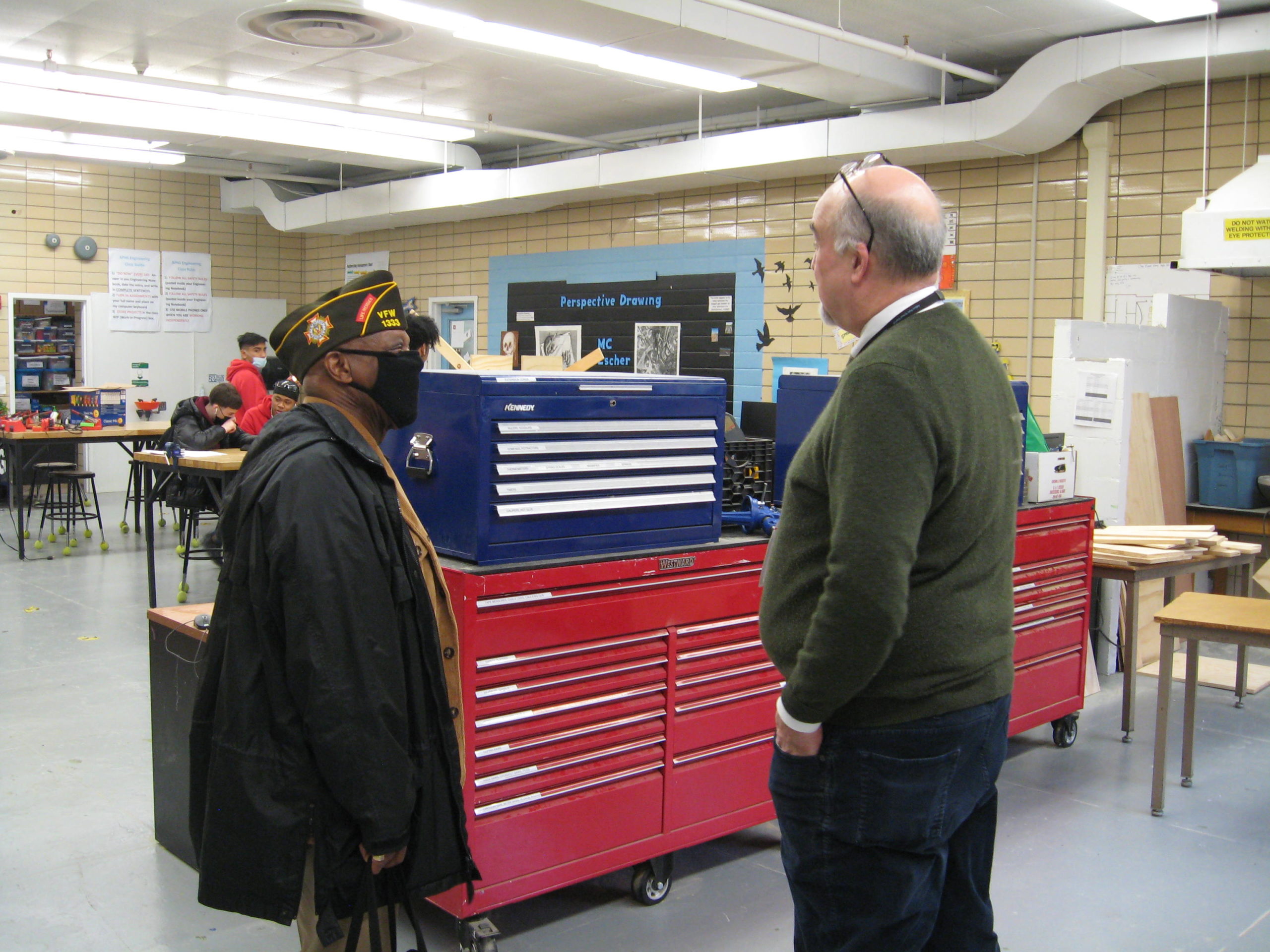 Veteran Franklin Hall at Asbury Park High School