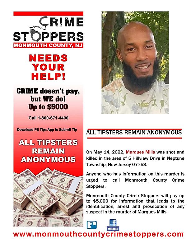Marques Mills Monmouth County Crime Stoppers