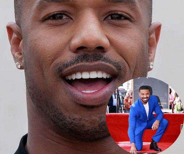 Hollywood Walk of Fame star Michael B Jordan