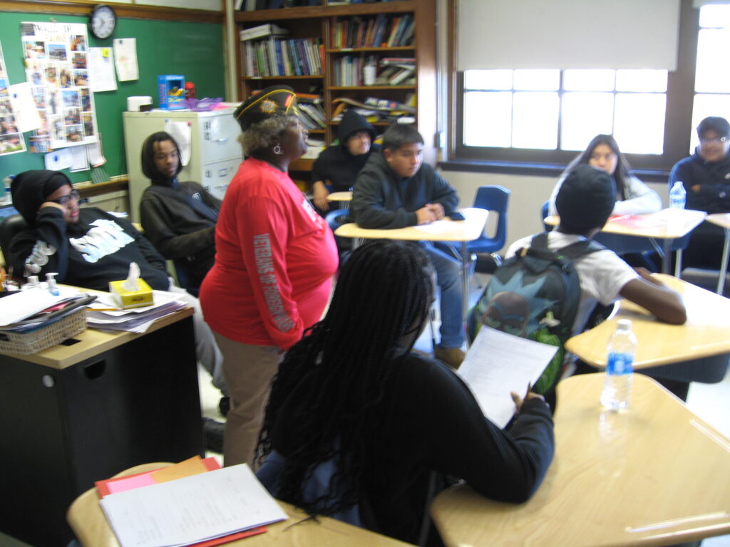 Doris Richardson at Asbury Park High School