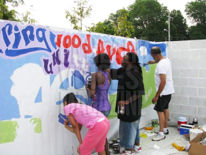 Springwood Avenue mural